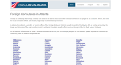 Desktop Screenshot of consulate-atlanta.com