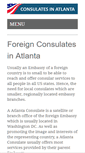 Mobile Screenshot of consulate-atlanta.com